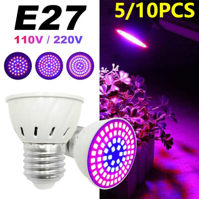 

510pcs E27 4W 54LED Grow Lamp Plant Light Full Spectrum Growing Lights