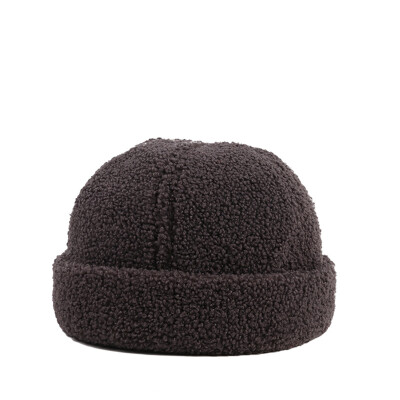 

Hat female autumn&winter new wool landlord hat student street hip hop Beanie melon skin hat Korean fashion Pullover hat