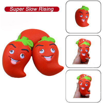 

YIWULACute Chili Doll Slow Rising Fruits Scented Stress Relief Toys