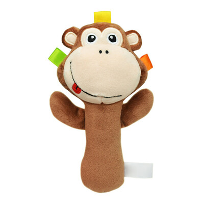 

Tailored Animal Handbells Baby Infant Baby Soft Plush Toys Rattles Educational Dolls Toys