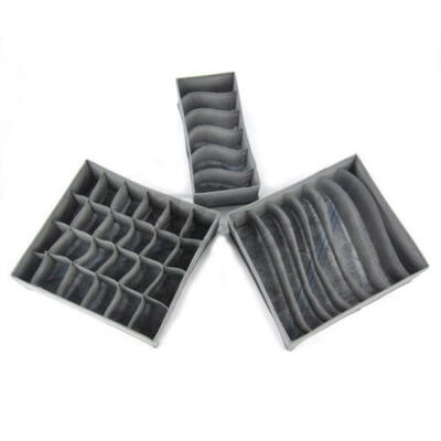 

Foldable Organizer Drawer Storage Box Case For Bra Ties Underwear Socks