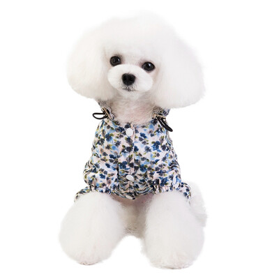 

Dog waterproof dog clothes raincoat small dog pug clothes poncho raincoat