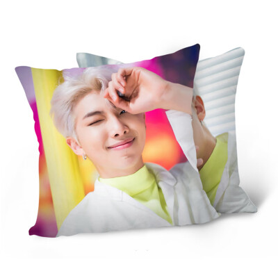 

Kpop BTS Bangtan Boys New Album Pillow Case Soft Double sided Pillow Cover