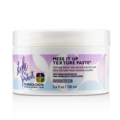 

PUREOLOGY - Style Protect Mess It Up Texture Paste For Colour-Treated Hair 100ml34oz