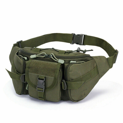 

Outdoor Waterproof Waist Bag Fanny Pack Multi Pocket Camping Pouch Case NEW
