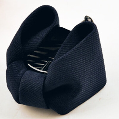 

1 PC New Design Adult Hair Accessories for Women Girls Fashion Hairpin Side Banana Clip Twist Bow Gripper Tie Ponytail Clip
