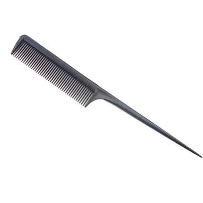 

Pure Color Hair Comb Salon Brush Styling Hairdressing Rat Tail Plastic Comb Set With Thin And Long Handle