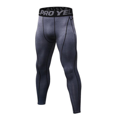 

Men Compression Fitness Pants Tights Casual Bodybuilding Male Trousers Brand Skinny Leggings Quik Dry Sweatpants Workout Pants