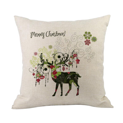 

Tailored Cotton Linen Square Home Decorative Throw Pillow Case Sofa Waist Cushion Cover