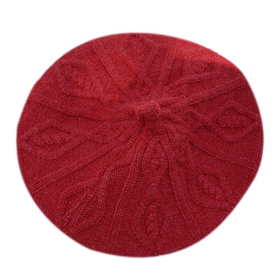 

New Autumn Baby Girl Hat 1-5T Fashion Wool Knitting Lovely Baby Girl Hats Retro Kids Toddler Girl Beret Caps