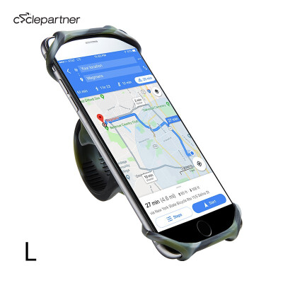 

Cyclepartner Universal Phone Mount for Bike Non-Slip Shockproof German Silicone Cellphone Bicycle Motorcycle Holder Mobile Smartph