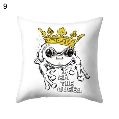 

Cute Dog Cat Pig Rabbit Throw Pillow Case Cushion Cover Sofa Bed Car Cafe Decor