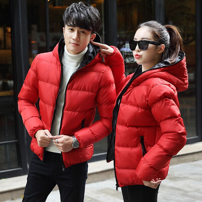 

Women&Men Jacket And Coats Thick Parka Lover Outwear  Jacket Male Clothing