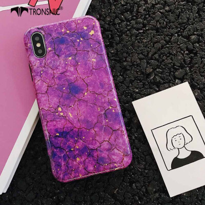 

TRONSNIC Glitter Phone Case for iPhone 7 8 Plus Green Purple Case Gold Foil Red Luxury Cover Fashion