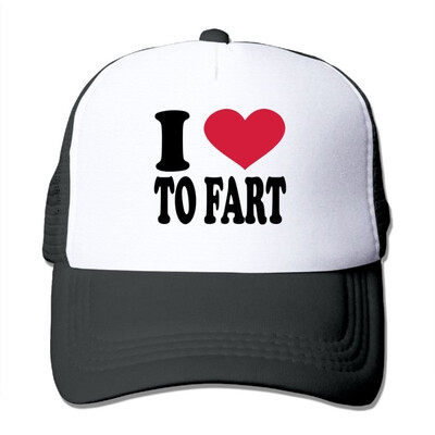 

I Love to Fart Unisex Adjustable Mesh Baseball Caps Dad Trucker Hats