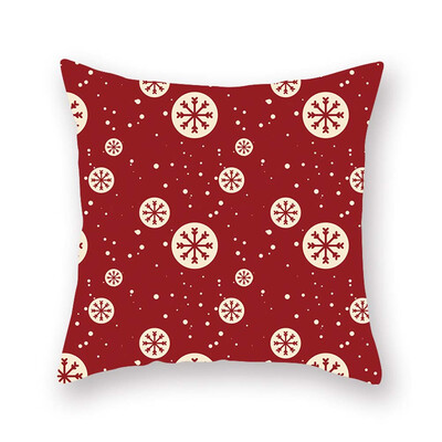 

18 X 18 Inch New Christmas Decoration Pillowcase Santa Claus Pillow Case Bedroom Decoration Cushion Cover Without Inner