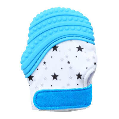 

Infant Silicone Teether Glove Baby Mitts Teething Mitten Glove Candy Wrapper Sound Teethers Toy Gifts Newborn Nursing Mittens 1p