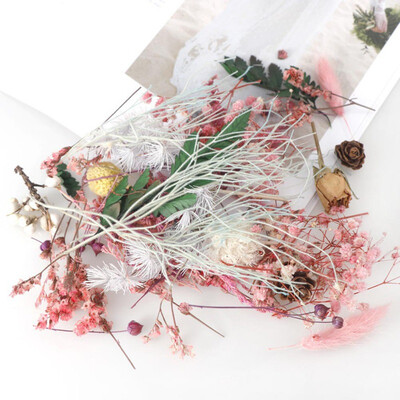 

Real Dried Flower Handmade Candle Making Aromatherapy Wax Piece Necklace Jewelry Making Craft DIY Material For Candle