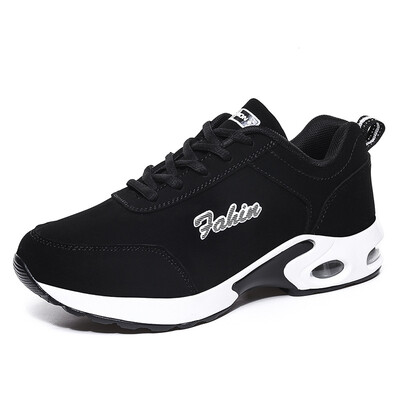 

LZJ 2019 Women Sneaker Autumn Fashion Breathable Air Mesh Lace Up Casual Shoes Ladies Soft Flat Comfort Warm Walking Shoes 35-40