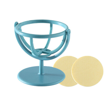 

Toponeto Dual-use Rotating Storage Rack Beauty Egg Drying Anti-mold Powder Puff Cotton