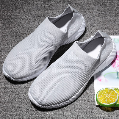 

FAN PAO ultra lightweight mesh slip ons women running walking sport shoes jogging breathable athletic leisure casual sneakers