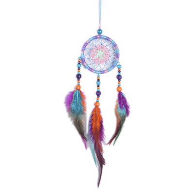 

Fine Feather Pendant Creative Hollow Wind Chimes Wall Hanging Flying Wind Chimes Dream Catcher Handmade Gifts Dreamcatcher