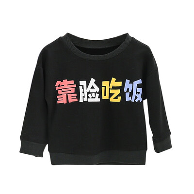 

Autumn Spring Baby Boys Girls Shirt Top Clothing kids Print Pattern Soft Cotton Coat Children Long Sleeve Sweatshirt Clothes