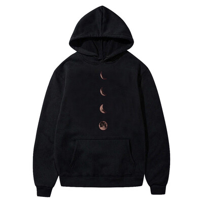 

Toponeto Mens Casual Round Neck Printed Long Sleeve Hoodies Pockets Top Sweatshirt
