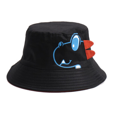 

Summer Kids Boys Girls Cap Cartoon Shark Pattern Bucket Hats Caps Reversible Sun Headwear Sun Headwear Fashion Beach Cap