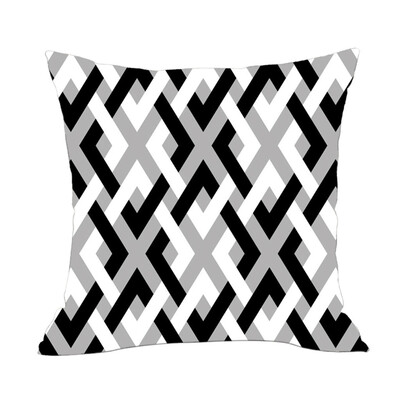 

〖Follure〗2019 New Geometric Linen Pillowcase Sofa Throwing Pad Set Home Decoration