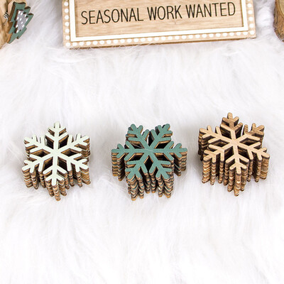 

Christmas Wooden Painted Hollow Christmas Tree DIY Decorations