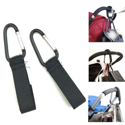 

Stroller Hooks Baby Stroller Organizer Hook For Hanging Diaper Bag Groceries Clothing Hanger Metal Convenient Hook