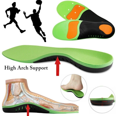 

A Pair of Sports Comfortable Breathable Insoles Orthotic Shoe Insoles Inserts Flat Feet High Arch Support Insoles