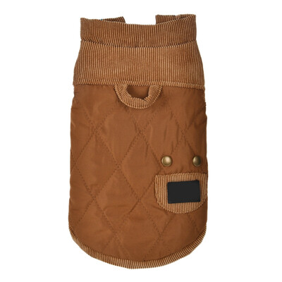 

Pet Dog Coat Turtleneck Warm Cotton-padded Clothes Autumn Winter Warm Thickening Jacket Coat Pets Costume Jacket For Dogs
