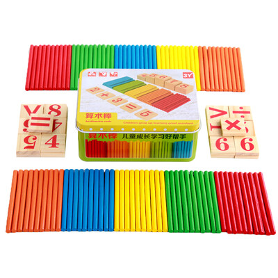 

Children Count Sticks Set Childhood Mathematics Math Toy Arithmetic Counting Kindergarten Early Learning Teaching Toys