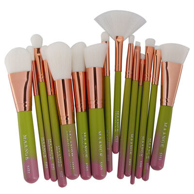 

15 PCS Makeup Brush Set Powder Professional Make Up Beauty Blush Foundation Eyeliner Lip Cosmetics Brush Makeup