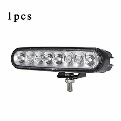

24W 8-LED Work Light Bar Single Row Car Refit DRL Off-road Maintenance Lamp Kit