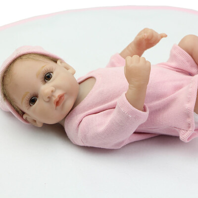 

Newborn Doll 23 Inch Lifelike Reborn Doll Full Silicone Body Stylish Black Indian Baby Toy For Girls Kid Birthday Gift Can Bath