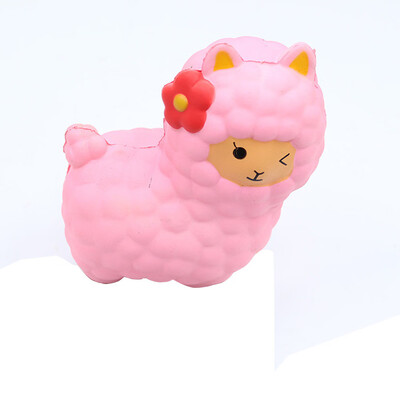 

Gobestart Jumbo Sheep Cute Alpaca Galaxy Super Slow Rising Scented Fun Animal Toys