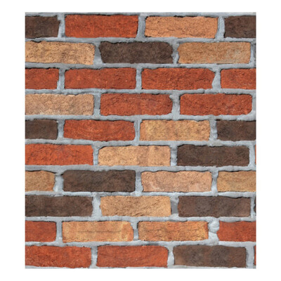 

45CMx10M Faux Brick Printed Waterproof Wallpaper Peel Stick Decorative Self-Adhesive Wallpaper Easily Removable Stick Paper