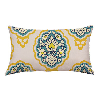 

〖Follure〗Geometric Lines Sofa Bed Home Decoration Festival Pillow Case Cushion Cover A