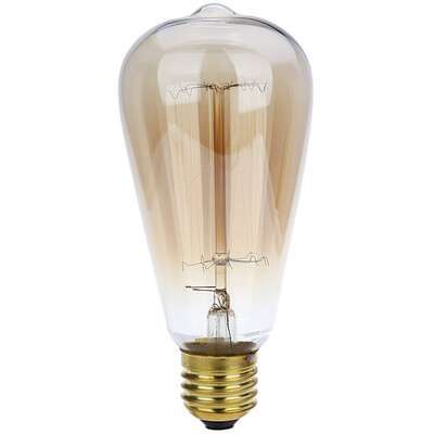 

Lightme ST64 230V 40W E27 110 - 120LM 19AK Retro Edison Bulb Tungsten Filament Light Bulb