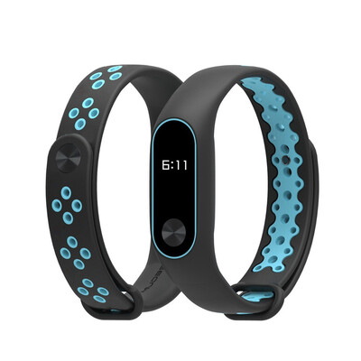 

〖Follure〗Durable Replacement TPU Anti-off Wristband Sports Bracelet for Xiaomi Mi Band 2