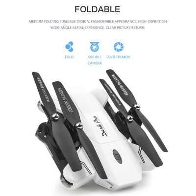 

TKKJ TK117-1 Optical Flow Positioning Foldable Drone 720P Camera Wifi FPV Gesture Selfie Altitude Hold RC Training Quadcopter