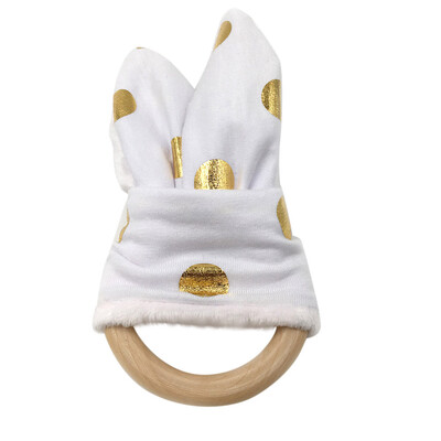

〖Follure〗1pc Natural Beech Wood Baby Rattles Grasp Play Game Infant Educational Toys
