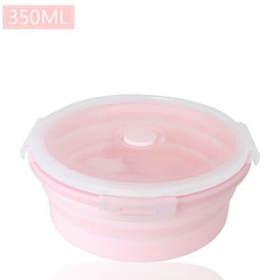 

3505008001200ml Sealed Lunch Box Round Salad Bento Box Outdoor Portable Container Box for Workers Student