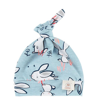 

Pretty Newborn Baby Knot Beanies Toddler Girls&Boys Cotton Animal Sleep Caps Available in 8 Colors Baby Accossories