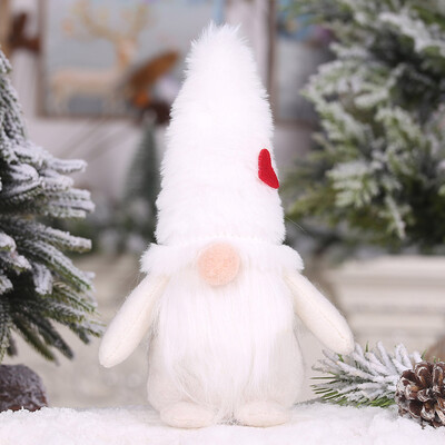 

Cute Christmas Santa Claus Plush Doll Elf Kids Christmas Ornaments Tree Decoration Gift