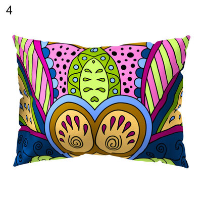 

Colorful Irregular Printed Throw Pillow Case Cushion Cover Sofa Bed Home Decor