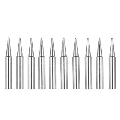 

10PCS Soldering Iron Tips Replacement Solder Tip Lead-free Screwdriver Iron Tip 900M-T for Hakko 936 907 Soldering Rework Station